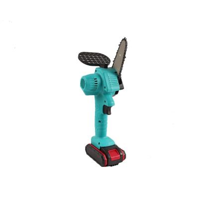 China Cordless Portable Home Mini Chainsaw Cordless Hand Saw Chainsaw Lithium Battery Electric Wood Cutting for sale