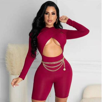 China PDEP New Arrival Breathable Belly One Patches Set Ladies Tracksuits Red Color Jogger Suit Women Sports Yoga Quick Dry Tracksuit for sale