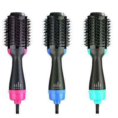 China Ionic Drop Shipping 4 in 1 Coil Hot Air Full Styler Ready to Ship New Style Straightener Hot Air Hair Dryer Curling Brush for sale