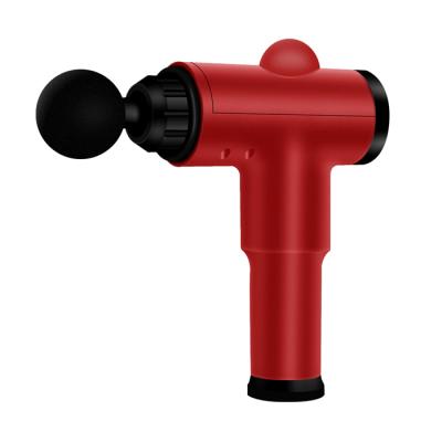 China Factory Supply 6 Speeds Muscle Deep Fitness Massager Gun & Muscle Recovery Brushless Red Gun 17*21cm Discount Price Manufacture for sale