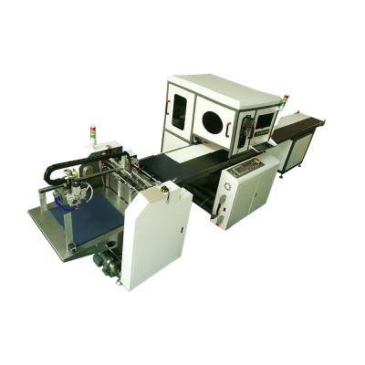 China Full Automatic Video Food Positioning Machine Including Cover Paper Gluing for sale