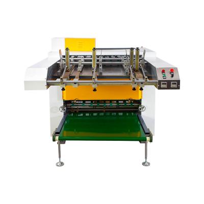 China Full Automatic Products Cardboard V Shape Grooving Machine /Automatic Carton Corner Cutting And V Grooving for sale