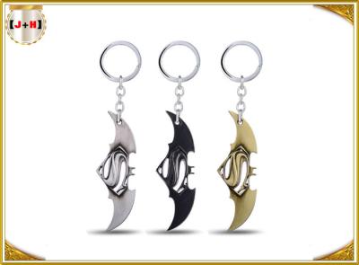 China Game Sword Silver Brass Colored Metal Tiny Key Rings For Promotion Zinc Alloy Material for sale