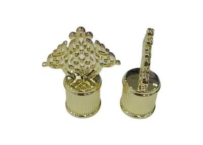 China High-End Product Perfume Bottle Lid Metal Caps Design Zinc Alloy Perfume Lids Te koop