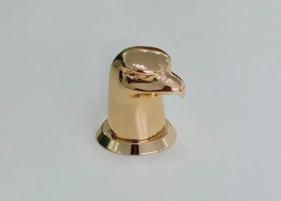 China Eagle-Shaped Metal Perfume Bottle Caps For Skin Care Packing With Custom Logo for sale