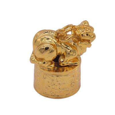 Chine Dessus animaux de parfum en métal de capsules de parfum du cou 22mm de taille de conception à vendre