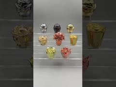 Flower shaped cap videos