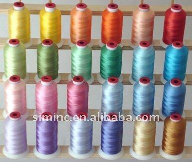 China Chemical-Resistant Mini King / Box Polyester Embroidery Thread 112 Colors For All Kinds Of Home Machine for sale