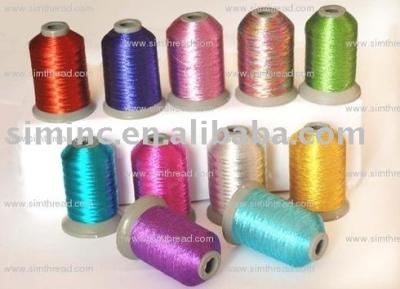 China Anti-UV made in China metallic yarn knitting yarn, weaving yarn and embroidery yarn for sale