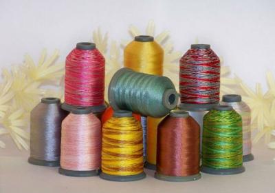 China High temperature resistant type metallic thread, metal thread, poly thread, JB embroidery thread for sale