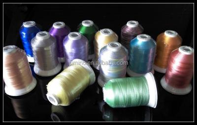 China High Tenacity Viscose Rayon Embroidery Thread 120D/2 For Brother Embroidery Machine for sale