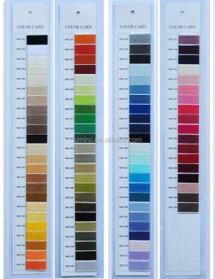 China Polyester/Rayon color card for machine erbroidery thread for embroidery thread color chart for sale