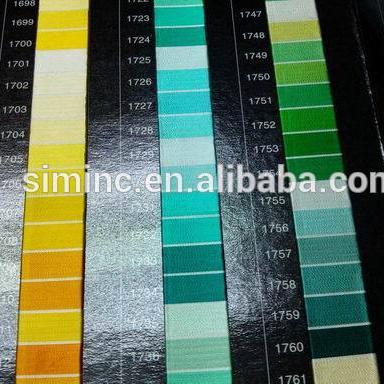 China Sustainable service of customizing high quality sewing/embroidery thread color chart thread color card, color book for sale