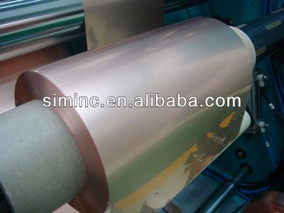 China Radiation Copper Foil 10micron 0.01mm Thin Copper Foil for sale