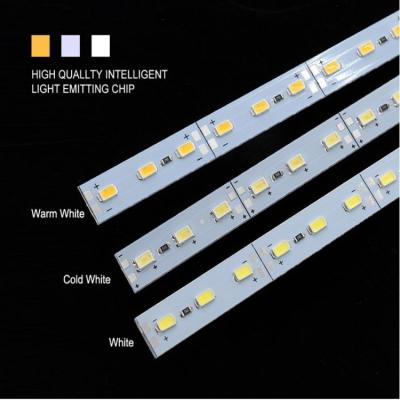 China Hotel Rigid LED Strip PCB SMD5730 Double Row ip20 / ip65 LED Strip Light for sale