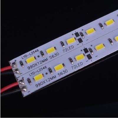 China Hotel High Lumen SMD5730 Rigid Led Strip 12V CRI>80 5730 Rigid Led Light Bar 84leds/M for sale