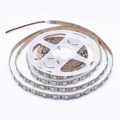 China Hotel 5 meter 12v smd 5050 color motion 60led strip lights waterproof rgb led strips for sale