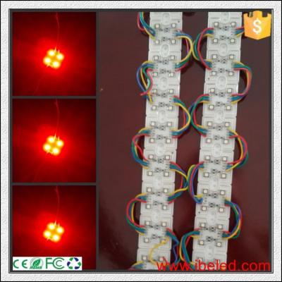 China High quality and brightness 4 chips 5050 RGB led module 35*35*5mm for sale