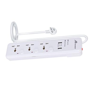 China Factory Wholesale Price Residential / Multipurpose Travel Plug Surge Protector Power Strip With Usb for sale