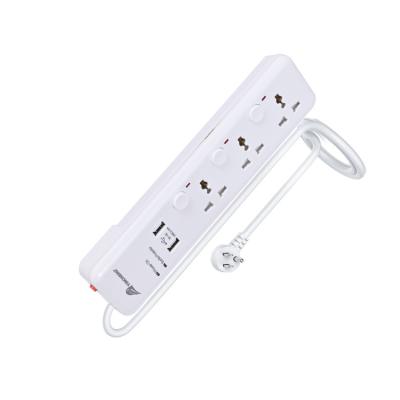 China Good Quality Residential / General Purpose Factory Power Port Strip Directly With Usb Plug for sale