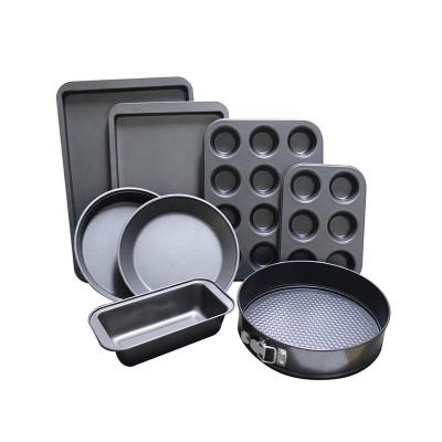 China Amazon Biscuit Bread Roll Cake Mold Tray Bakeware Set Viable Hot Sale Baking Mold for sale