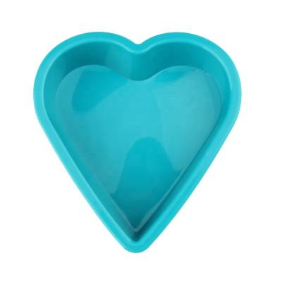 China Sustainable Hot Selling Dishes Pan Tray Heart Silicone Mold Silicone Casing Mold for sale