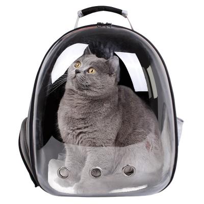 China Cat Dog Carrier Backpack Space Capsule Viable Transparent Bubble Backpack Portable Pet Travel Bag Line-Approved To Increase Walking for sale