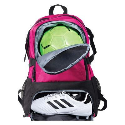 China National DAY BACKPACK Soccer Bag Backpack for Soccer Basketball Football Includes Separate Cleat and Ball Holder for sale