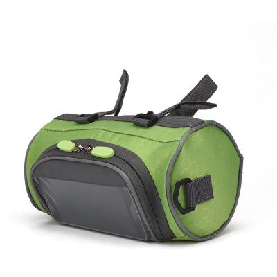 China High Quality Waterproof Adjustable and Detachable Shoulder Strap Bicycle Handlebar Bag with Transparent Pocket Touch Screen, 1.5L 22 x 12cm for sale