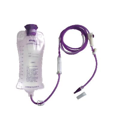 China Suitable for use with Kellymed hot sale medical use nasal feeding tube double layer stomach Gastrostomy tube silicone feeding tubes for sale