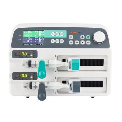 China Plastic LCD Display Touch Screen Auto Micro Intravenous Syringe Stackable Pump for sale