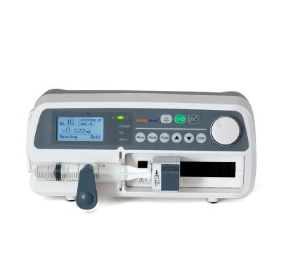 China Plastic Portable ICU Equipment Single Channel Hospital Infusion Pump Disposable Syringe Pump for sale