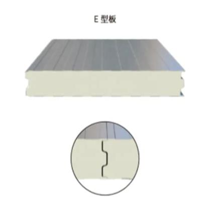 China Soundproof Polyurethane Foam Sandwich Panel for Steel Workshop for sale