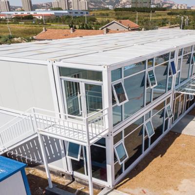 Chine Contemporary Shipping Prefabricated House Prefab Container House à vendre