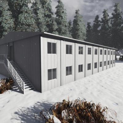 Chine Low Cost Expandable House Container House For South America And Africa à vendre