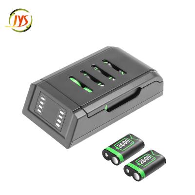 China Equipped with Charger One 2x2600mAh Rechargeable Batteries and Charger for Xbox X Series / Xbox One for sale