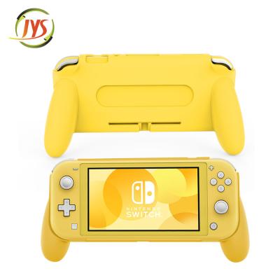 China Protective Grip Handle Back Cover Full Hand Grips Case For Switch Lite-Yellow for sale