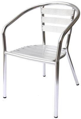 China Good quality modern outdoor chair best-selling cafe camping chair aluminum metal garden chair for sale