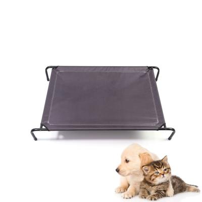 China Removable Outdoor Folding Travel Dog Bed Travel Bed Pet Cradle Dog Cooling Mat for sale