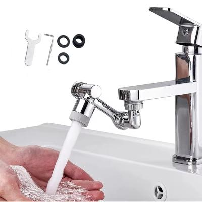 China Universal Bathroom Sink Extender 1080 Grade Rotatable Swivel Robotic Faucet Aerator voor Bidet Te koop