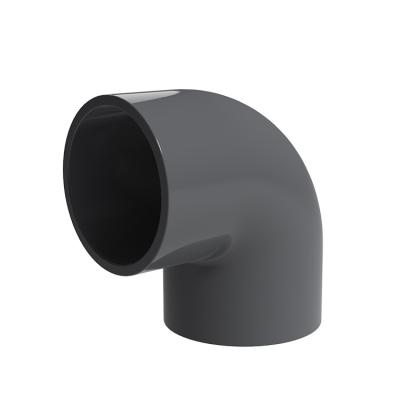 China White OEM Free Samples Plastic UPVC PVC Pipe Fitting Elbow for Plumbing Accessories for sale