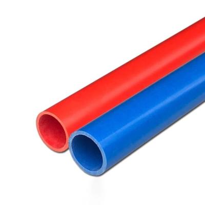 China Standaarddikte 25 mm PVC-rigide geleidingspijp voor elektrische toepassingen Te koop