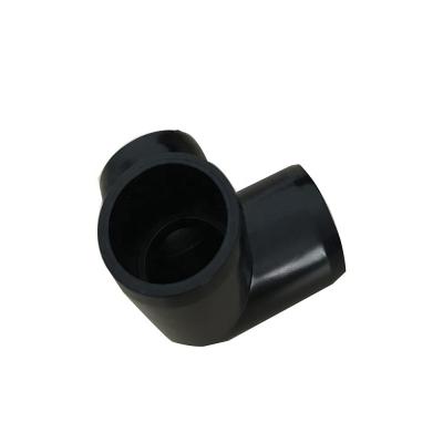 China STANDARD PVC Pipe Fittings 3-Way Corner Brace Connector for 1/2 Inch Size PVC Material for sale