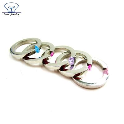 China Wholesale Diamond Ring, Fashion Silver Engagement Ring, Natural Zircon Stone Charm Ring Jewelry Ring for sale