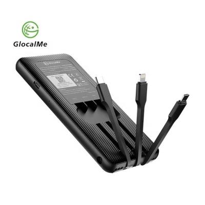 China GlocalMe 7000aMh WIFI Hotspot Portable Mini Power Bank Internet 4G Lte Wifi NO Hotspots for sale