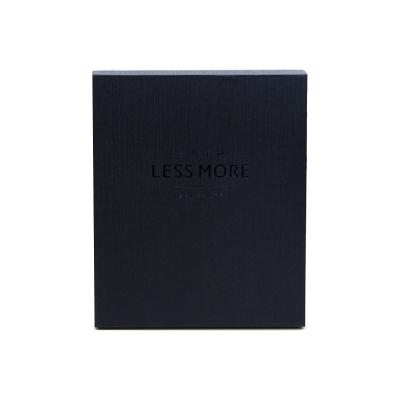 China Handmade High End Small Square Elegant Black Jewelry Cardboard Paper Gift Box With Custom Logo for sale