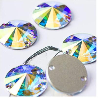 China Crystal 2022 the most fashionable crystal flat back sew on glass beads for sale