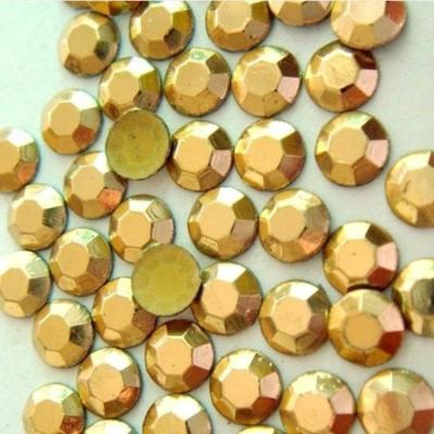 China china wholesale rhinestud flatback hot fix 2mm 3mm 4mm 6mm for garment shoes t-shirt, octagon shape hot fix convex studs for denim for sale