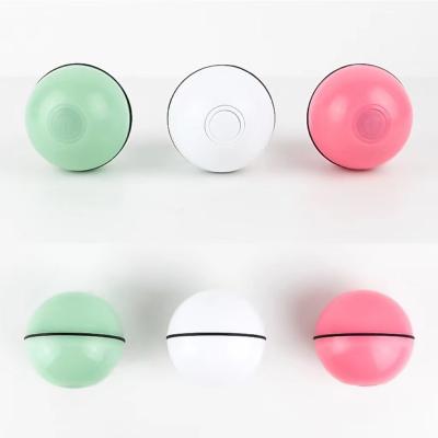 China Stored Instant Ball Smart Cute Cat Playing Rolling Balls Interactiv Interactive Cat Toy Usb Electric Pet From Automatic Led Rolling Manufacturer for sale