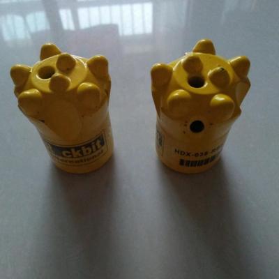 China Hot selling stone mining machinery parts rock drill tools 7 tips atlas 11 degree taper drill bit brocas tool for gold mining for sale